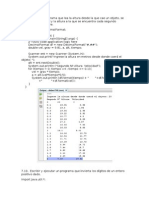 Problemas JAVA - El Resto