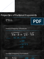 7 2 Properties of Rational Exponents