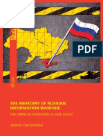 The Anatomy of Russian Information Warfare
