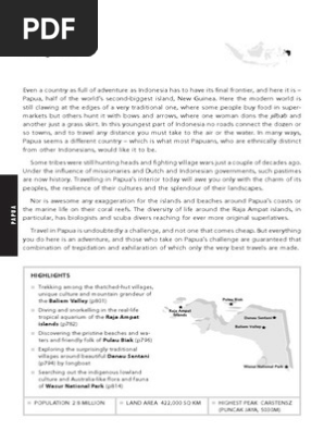 11 Indonesia 9 Papua Chapter Pdf New Guinea Papua New Guinea