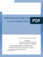 Programa Fluidez Lectora