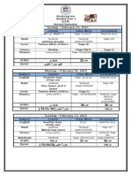 Weekly Plan 4, 2015 KG3B