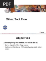 Xilinx Tool Flow: This Material Exempt Per Department of Commerce License Exception TSU