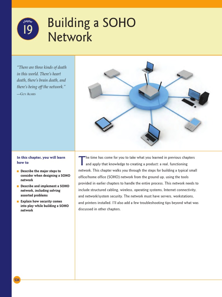 Building A SOHO Network | PDF | Business | Computers