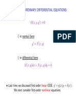 First-Order Ordinary Differential Equations: G (X, Y, Y) 0