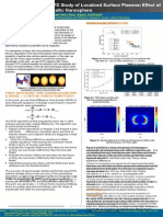 FDTD Study of Localized Surface Plasmon Effect of Metallic Nanosphere