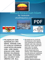 Bahan Kuliah Hukum Kewarisan Islam