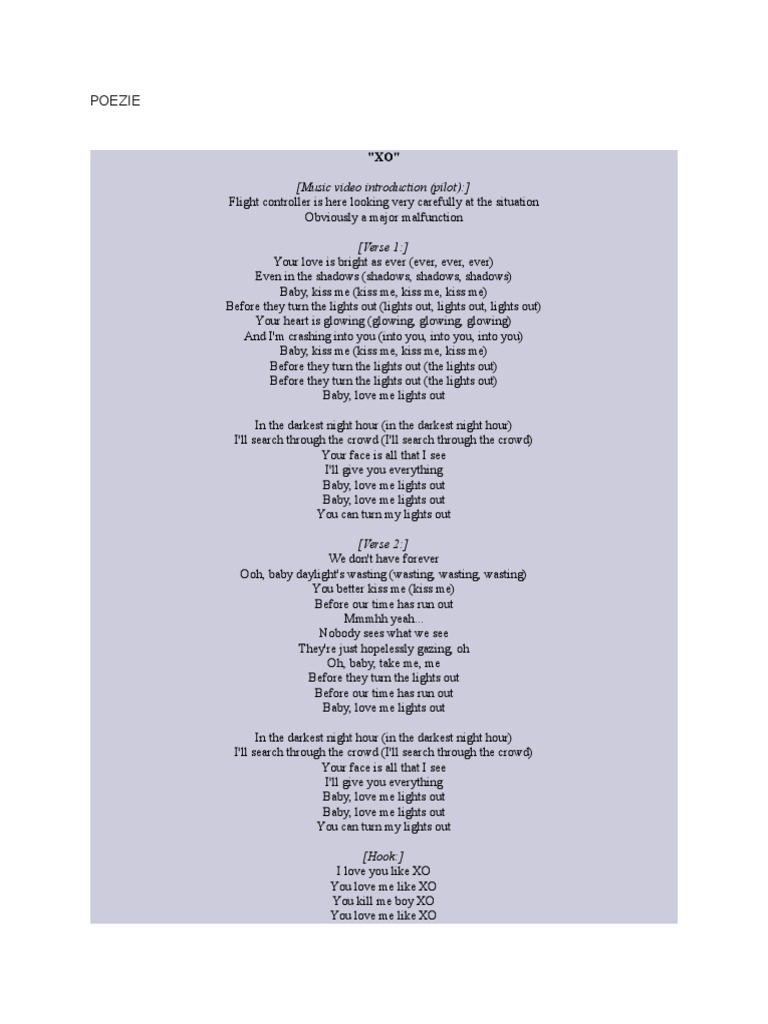 Romantic Lyrics for Music Lovers | PDF | Art