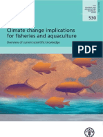 Climate Change Implications for Fisheries and Aquaculture