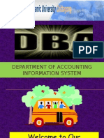 Department of Accounting Information System