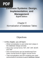 Database Systems: Design, Implementation, and Management: Normalization of Database Tables