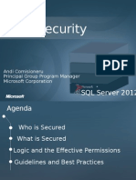 MDS Security: SQL Server 2012