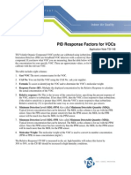 TSI-148 PID Response Factors