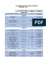 Calendarul Actiunilor 2015 - c.m