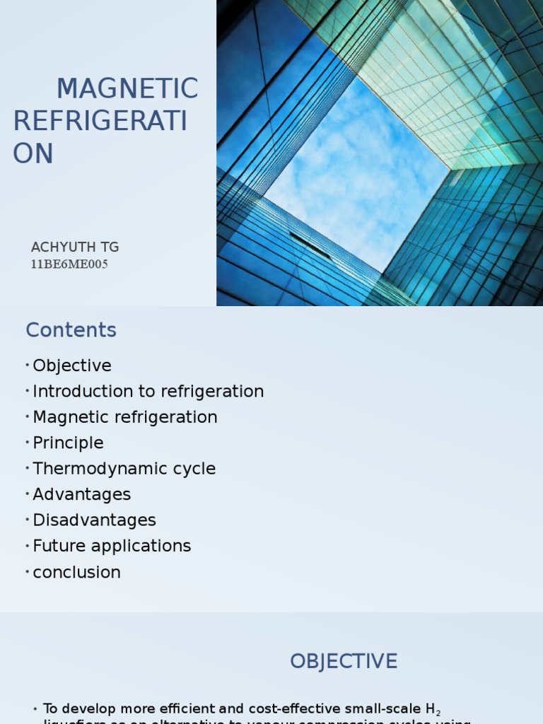 Refrigeration PDF Engineering Thermodynamics Temperature