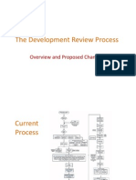 The Development Review Process: Overview and Proposed Changes Overview and Proposed Changes