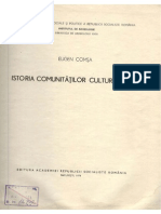 E. Comşa. Istoria comunităţilor culturii Boian. 1974