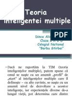 Teoria Inteligentei Multiple