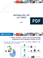 Charlas SBS Reforma SPP 2013 Ley 29903 - Marzo