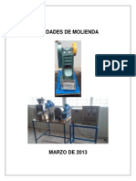 Molinos industriales: manual de operación y mantenimiento