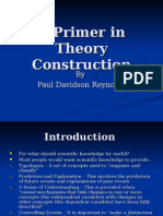 A Primer in Theory Construction