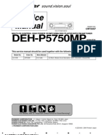 Pioneer Deh-P5750mp Service Manual
