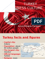 Turkey Business Culture: Anca-Mihaela Caragea