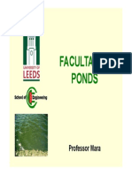 Facultative Pond Design and Operation