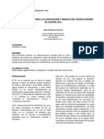 255154547 Consideraciones Para La Clasificacion y Manejo Del Hexafluoruro de Azufre