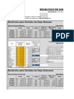 Calculo ISR Junio y Diciembre El Salvador