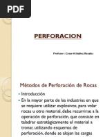 PERFORACION