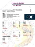 Resoluções de Matemática 6