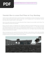 Download Tutorial - Water in Vray Sketchuppdf by AryadiTeknik SN255598131 doc pdf