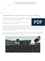 Tutorial - Water in Vray Sketchup PDF