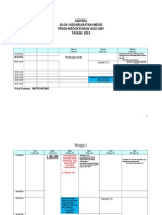 Jadwal Blok 21 New