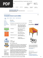 CBC Sample Report With Notes PDF | PDF | Tissue (Biology) | Clinical ...