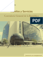 Portafolio de Trámites y Servicios de La CGR