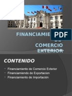 Financiamiento de Comercio Exterior