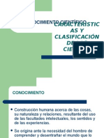 Conocimeinto Científico