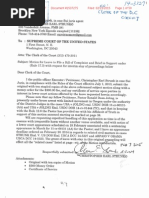 NOTICE FILED by Christopher Earl Strunk of Filing in Supreme Court. Service Date 02112015 14-5327