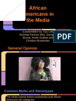 African Americans in Media PowerPoint