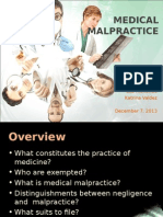 Medical Malpractice