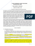 2013 and 2014 Supreme Court Decisions On Political Law - by Jacinto D. Jimenez