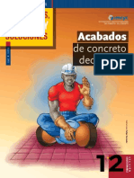 Acabdos de concreto decorativos