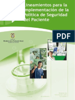 Lineamientos Politica Seguridad Paciente