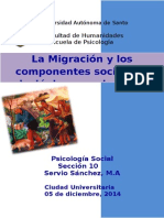 Migracion. Sus Efectos Psicosociales