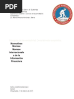 Principios Básicos de Contabilidad en Guatemala 