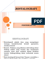 1kuliah Kristalografi I-II