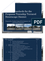 Di STDD F TH Design Standards For The Ferguson Township Terraced Streetscape District