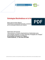 estrategias bioclimaticas en arquitectura